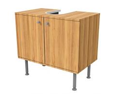 Apalis Mobile per lavabo Design Silver Fir 60x55x35cm, Basso, Larghezza: 60cm, Regolabile, mobiletto da lavandino, lavandino, mobiletto da lavabo, lavabo, mobiletto, Bagno, Bagnetto, Mobile da Bagno