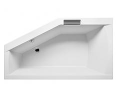 Vasca da bagno in acrilico RIHO angolare destro GETA 160 x 90 cm