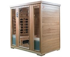 SaunaMed Hemlock - Sauna a infrarossi FAR per 4 persone