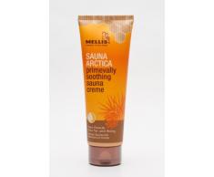 Sauna finlandese miele crema con copertina stampata Pinus quantità di catrame