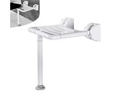 LXYYSG Sedile Doccia Ribaltabile, Sedile da Doccia Ribaltabile a Parete Panca per Scarpe Bagno Moderno, per Anziani Senior, Disabili, Donna Incinta