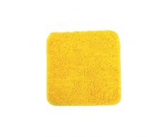 WohnDirect Premium Tappeto Bagno Giallo - Tappetino da Bagno Morbido e Antiscivolo - può Essere Creato per Il Set Bagno, Lavabile in Lavatrice - 45 x 45 cm