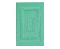 CASA TESSILE Torino tappeto bagno scendidoccia in spugna 45X60 cm. - VERDE ACQUA