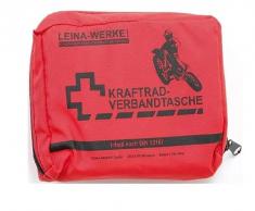 Leina 17008 - Kit di Pronto Soccorso per Moto, Tipo II, Senza Velcro, Colore: Rosso/Nero