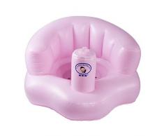 PVC Sedia per Doccia per Bambini Bambino Piccolo Soft Seat Pad Neonato Vasca da Bagno Tappetino per Cuscino daria Galleggiante Cartoon Morbido Antiscivolo Vasca Doccia per 0 – 6 Mesi