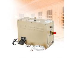 Hanchen 9KW Generatore di Vapore per Sauna Doccia Bagno Turco Spa 7.5m³ Temperatura Regolabile 35-55 ℃ Timer 30min-12h 380V CE