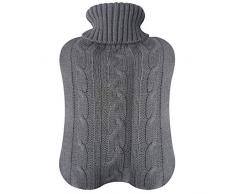 Bnyon Creative custodia per borsa dell acqua calda Fashion 2L capacità 31 x 20 cm lavorato a maglia isolante copertura per borsa dell acqua calda per case di copertura