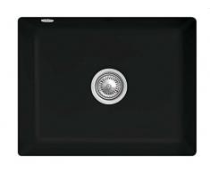 Villeroy & Boch Subway 60 su Ebony Nero Ceramica lavabo sottopiano lavello