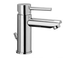 Paffoni SK075HCR Stick Miscelatore lavabo completo cromato con scarico automatico 1”1/4