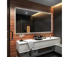 Controluce LED specchio su misura illuminazione sala da bagno