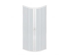 ROLLPLAST PINTO Box Doccia 75x75 in PVC MOD. Scorpione con Apertura Centrale