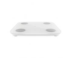 Xiaomi Body Composition Scale 2, Bilancia Pesapersone Digitale, Chip BIA ad alta precisione, 13 parametri di composizione corporea, Test dellequilibrio, Bluetooth 5.0, Design semplice, Bianco