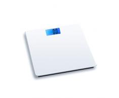 Bilancia Pesapersone elettronica digitale da bagno, piattaforma 28x28cm portata 180KG display retroilluminato controllo del peso…