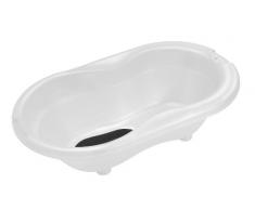 Rotho Babydesign - Vasca da bagno per bebè, colore: Marmo cappuccino