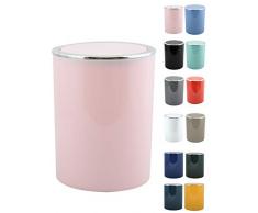 MSV Pattumiera decorativa ufficio o bagno 6 litri Bad serie Aspen