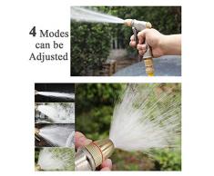 Lifreer - Pistola a spruzzo per Tubo Doccia da Giardino, ugelli per Lavaggio Auto, irrigazione Piante, Ponte, Pulizia del marciapiedi