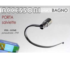 Arredo bagno: porta salviette porta asciugamani cromato
