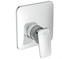 Ideal Standard - Ceraplan Miscelatore monocomando ad incasso per doccia , solo parti esterne - senza accessori doccia - Colore Cromato