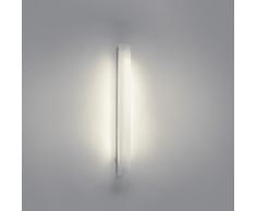 Philips Vitalise Lampada Bagno Parete, Cromo con Vetro Tubolare, Lunghezza 62 cm, Lampadina Risparmio Energetico Inclusa