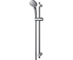 Ideal Standard B9508AA Idealrain M3 SMART asta doccia, doccetta a 3 funzioni con diametro 10 cm con sistema anticalcare, cromato