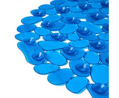 Tatkraft Mare 14220, Tappeto in Vinile Anti-Scivolo per Vasca da Bagno e Box Doccia, blu (Blue), 35X68cm