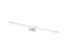 Klighten Lampada Specchio Bagno 32W 120CM Impermeabile IP44, Specchio Bagno LED Bianco Freddo 6000K 1820LM Luce Specchio Bagno, 180°Regolabile, Non Dimmerabile
