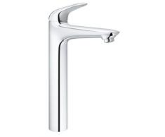 GROHE Eurostyle Miscelatore Monocomando per Lavabo a Bacinella, Leva Chiusa, Cromo, XL, 23719003