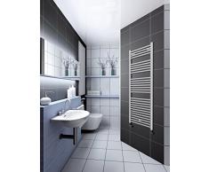 LAZZARINI Scaldasalviette Termoarredo Bagno 1420x550h mm Acciaio 386480 Sanremo