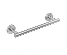 Beelee 12 moderno Bagno Portasciugamani Porta Salviette, SUS304 Acciaio Inossidabile, montaggio a parete, Finitura spazzolata, BA195A3N