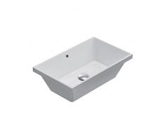 Lavabo STOCKHOLM Bianco (Incasso 55x34x17) FO056BI