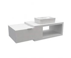 VE.CA-ITALY ARENA 60 - MOBILE COMPLETO ARREDO BAGNO, DESIGN IN DIVERSE FINITURE E COMBINAZIONI DESIGN 100% MADE IN ITALY (Bianco frassinato)