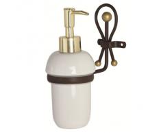 Portasapone ferro battuto ceramica da parete artigianale arredo bagno 150022-B
