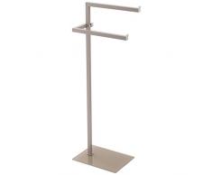 FERIDRAS 810012 Piantana Portasciugamani, Tortora