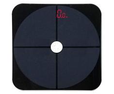 HOUKAI Bilancia pesapersone Intelligente Bilancia pesapersone Digitale Bagno Analizzatore di Composizione corporea e Salute (Color : Blanco)