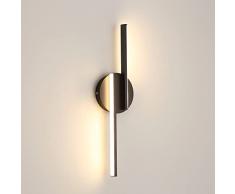 Tealight Applique da Parete Interno, 16W Lampada LED Moderno, 1800LM per Soggiorno Corridoio Bagno Le Scale Luce Notturn 3000K Bianca Calda