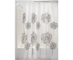 InterDesign Allium Tenda Doccia, Grigio, 180x0.2x180 cm