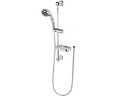 FERIDRAS Hidra Saliscendi Doccia Multifunzione, Metallo, Cromo, 9.0x18x68 cm