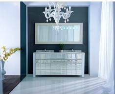 B01 Marmo design di lusso bagno commode * * doppio lavabo unità doppio lavabo 54,5 x 81,4 x 174,3