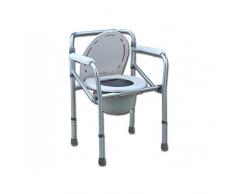 COMODA WC - sedia da comoda per WC o doccia, altezza regolabile 45-55cm