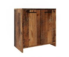 Vicco mobile lavabo mobile bagno Kiko Old Style 58x60 cm mobile bagno moderno mobile bagno armadio anta vano armadio