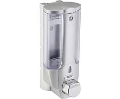 Easily Dispenser Sapone Liquido da Parete Argento 10.2x8.8x20.2 cm