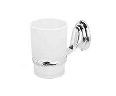 FERIDRAS Facile Portabicchiere, Double-Blister, Cromo, 7x14x16 cm