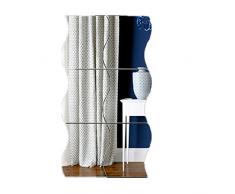 BOENTA Specchio Adesivo da Parete Specchi Adesivi da Parete Specchio da Parete Adesivo Specchio Decorativo per La Casa Adesivi per Il Bagno Silver