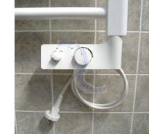 CORTINA Scaldasalviette Elettrico Bianco 170X55 cm - con Termostato