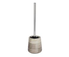 WENKO Portascopino WC Pottery sand ceramica, Ceramica, 12.5 x 39.5 x 12.5 cm, Beige