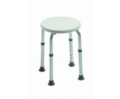 Drive Medical 12004KDR - Sgabello da doccia, forma rotonda, regolabile