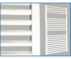 Scaldasalviette Radiatore SMYRNA bianco 300 x 800 mm.