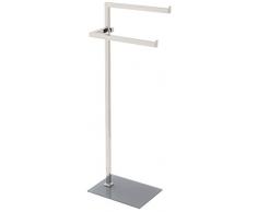 FERIDRAS 154032 Piantana Portasciugamani Cromo 4x27x75 cm