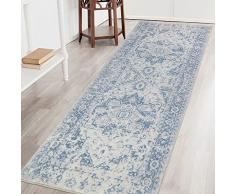 Famibay Tappeto Passatoia Cucina Antiscivolo Lavabile Tappeto Runner Corridoio Lungo Tappeti Salotto Tappetino Camera da Letto Moderno Tappetini Lungo per Entrata Balcone Lavanderia Bagno 65x180cm