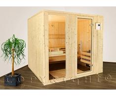 Sauna Classic tipo 3 abete nordico, 39 mm, legno massiccio